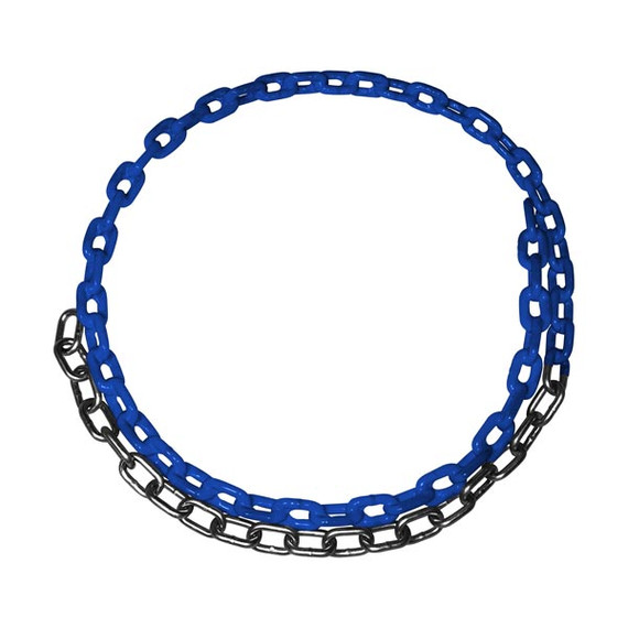 Coated Swing Chain - 5.5 X 3/16" (blue)