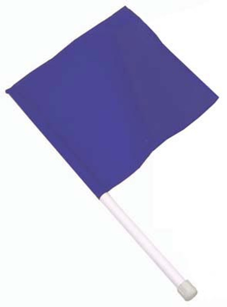 Hand-held Flag - Blue