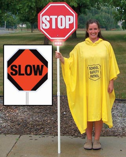 Stop/slow Sign W/ Lights