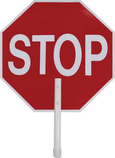 18" Lightweight Paddle Stop Sign