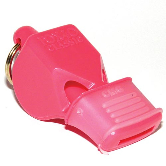 Fox Classic Cmg Officials Whistle & Lanyard - Pink