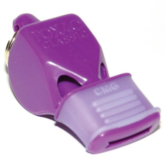 Fox Classic Cmg Officials Whistle & Lanyard - Purple