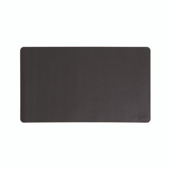 Vegan Leather Desk Pads, 23.6 X 13.7, Charcoal