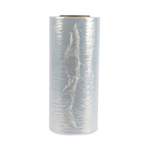 Handwrap Stretch Film, 12" X 1,500 Ft Roll, 20 Mic (80-gauge), Clear, 4/carton