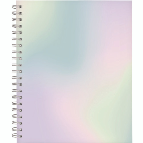 Ombre Weekly/monthly Planner, Colorful Cloud Artwork, 11" X 9.25", Multicolor Cover, 12-month (jan To Dec): 2025