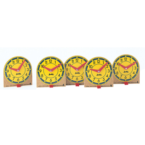 Mini Judy Clocks, Grade K-3, Pack of 12