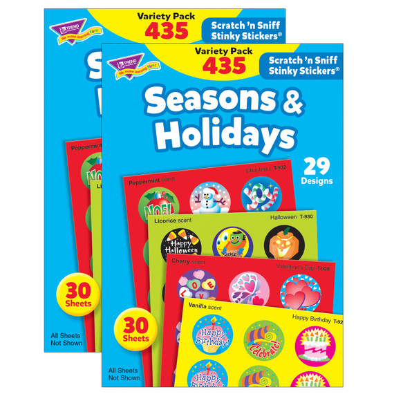 Seasons  Variety Pack, 435 Per Pack, 2 Packs