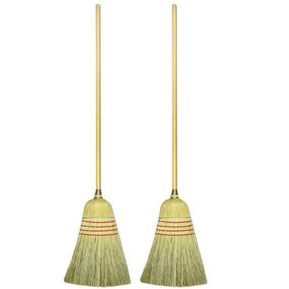 Small Broom, 30", Pack of 2
