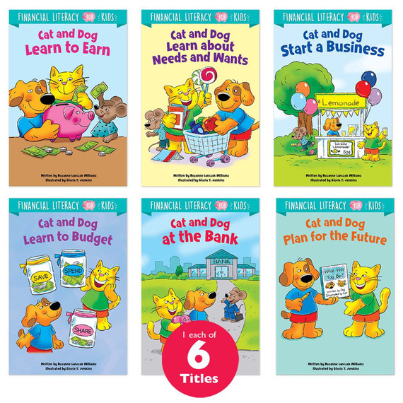 Financial Literacy for Kids 6-Book Pack