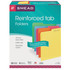 Reinforced Top Tab Colored File Folders, 1/3-cut Tabs: Assorted, Letter Size, 0.75" Expansion, Assorted Colors, 100/box