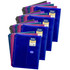 Binder Pocket, Side Loading, Assorted, Pack of 18