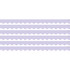 Lavender Scalloped Border Trim, 35 Feet Per Pack, 6 Packs