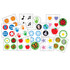 2880ct Incentive Stickers Seasonal Pack