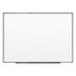 Fusion Nano-clean Magnetic Whiteboard, 48 X 36, White Surface, Black Aluminum Frame