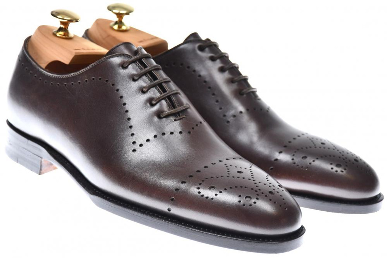 Kiton Shoes Wholecut Balmoral Leather 