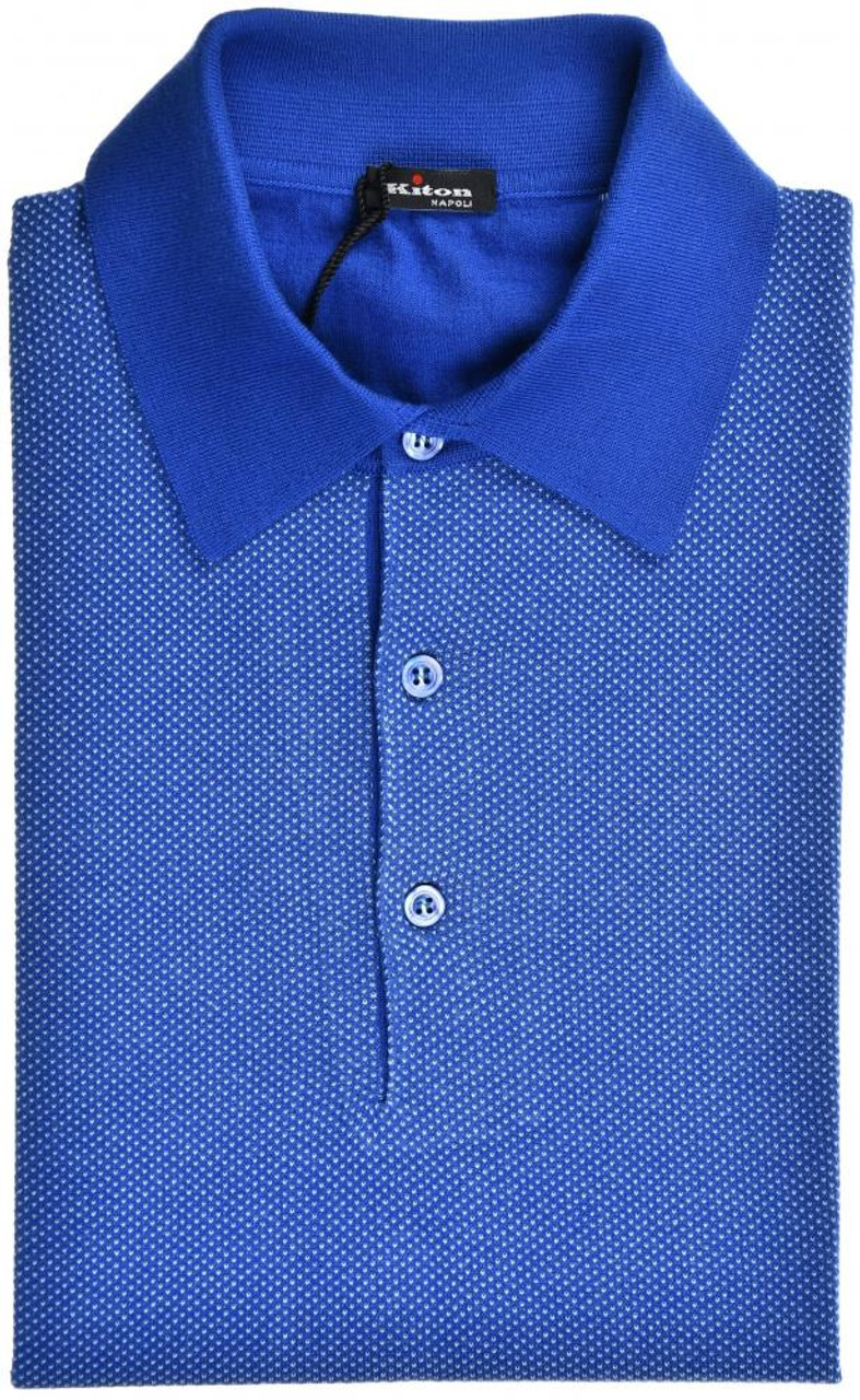 Kiton Poloshirt - Blue