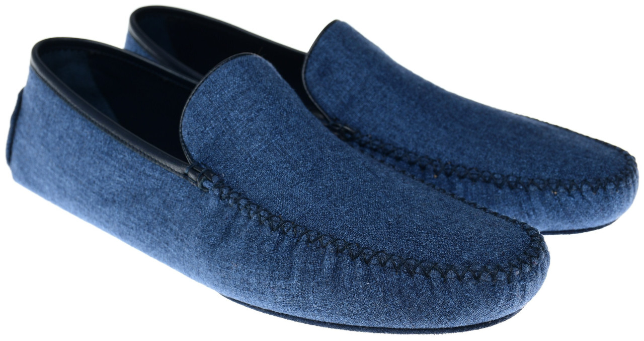 Loro Piana Shoes Maurice Summer Walk Size 10 US Blue 04SO0120