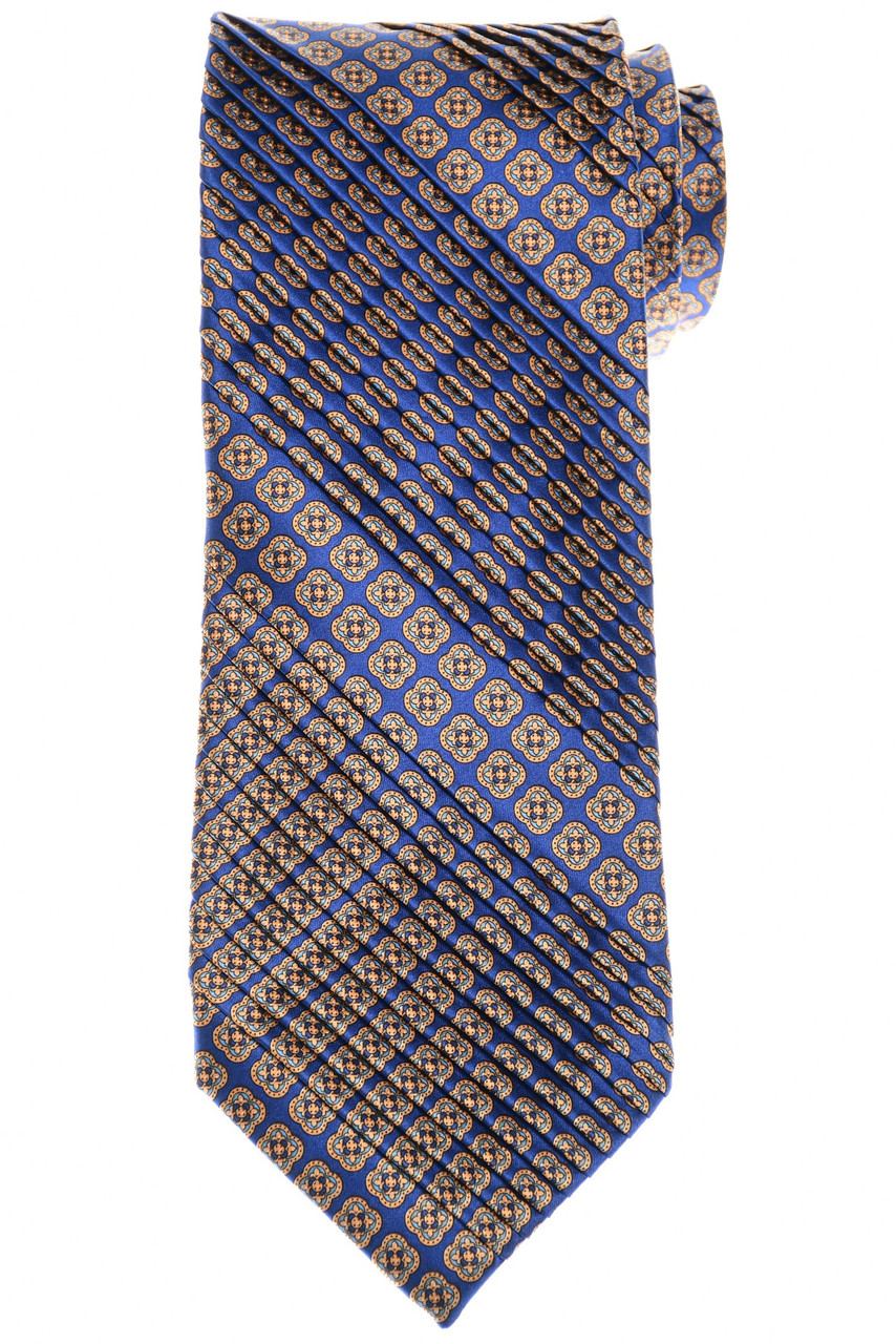 stefano ricci pleated tie