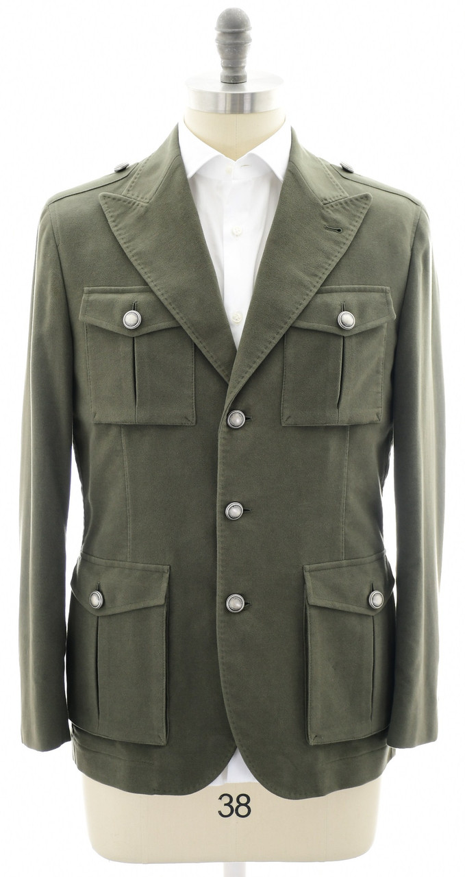 Brunello Cucinelli Safari Jacket Green