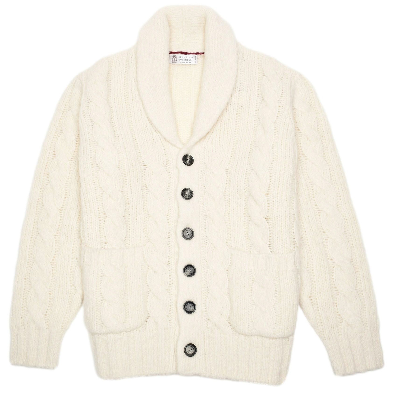 BRUNELLO CUCINELLI アイボリー カーディガン