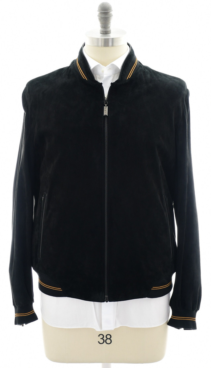 Zilli Coat Suede Black