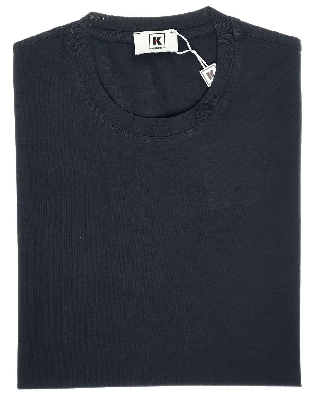 Kired by kiton T-Shirt Jersey Size Small Dark Blue 01TS0104