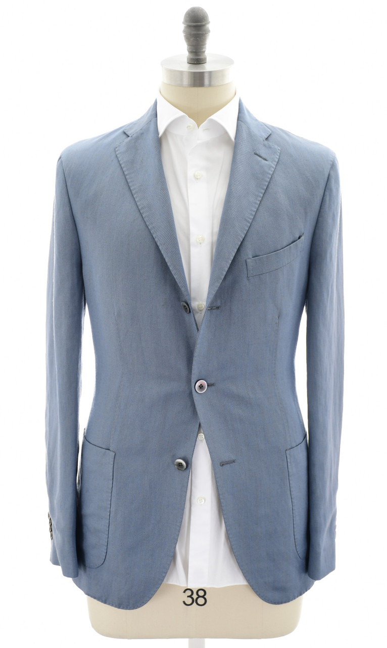 Boglioli single-breasted blazer - Blue