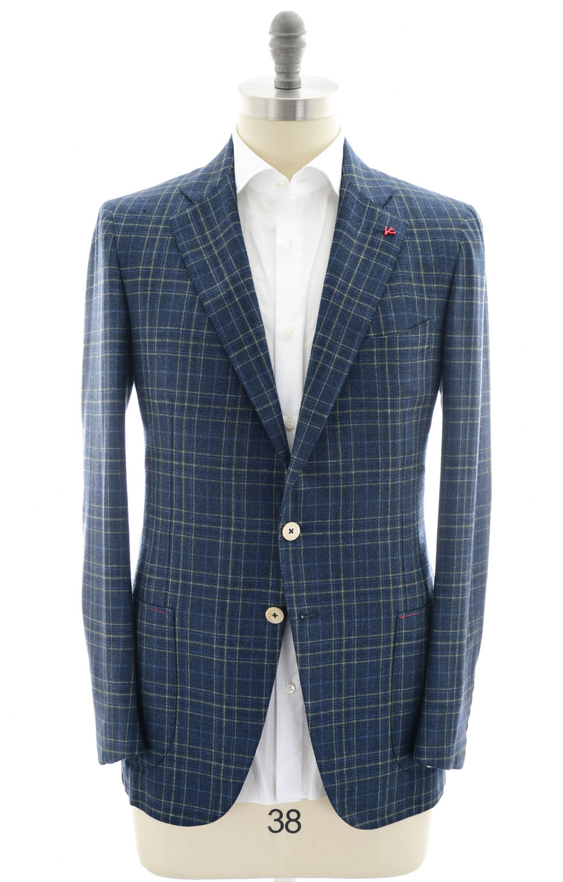 Isaia Sport Coat Jacket Blazer 