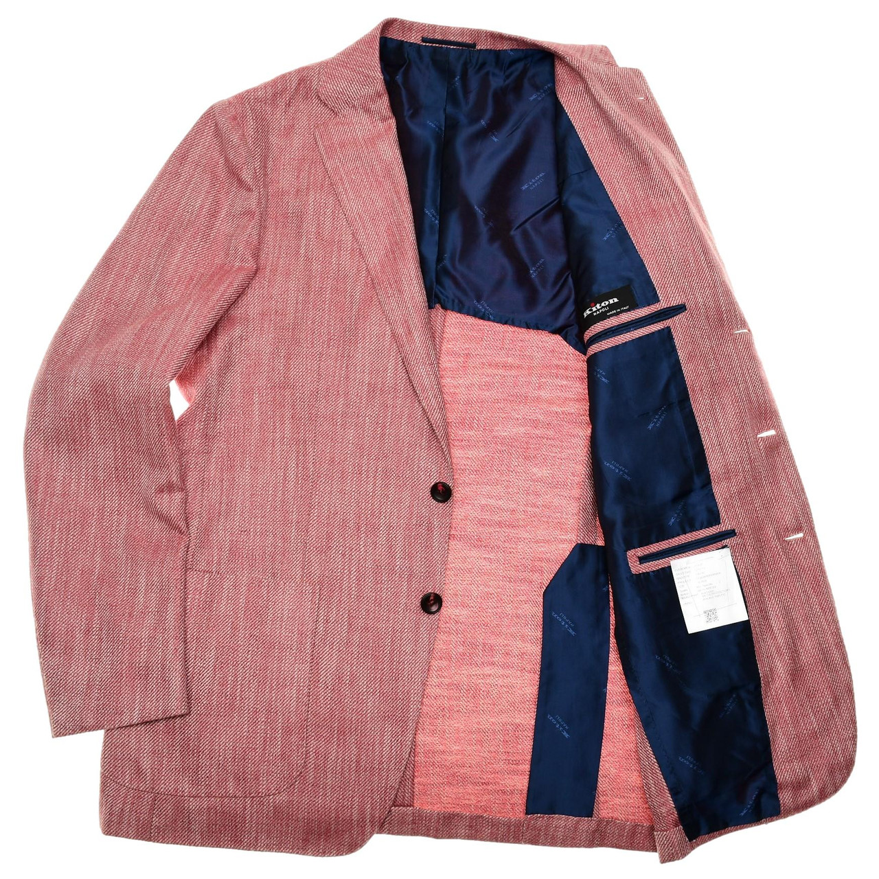 Kiton Pink Cotton T-Shirt