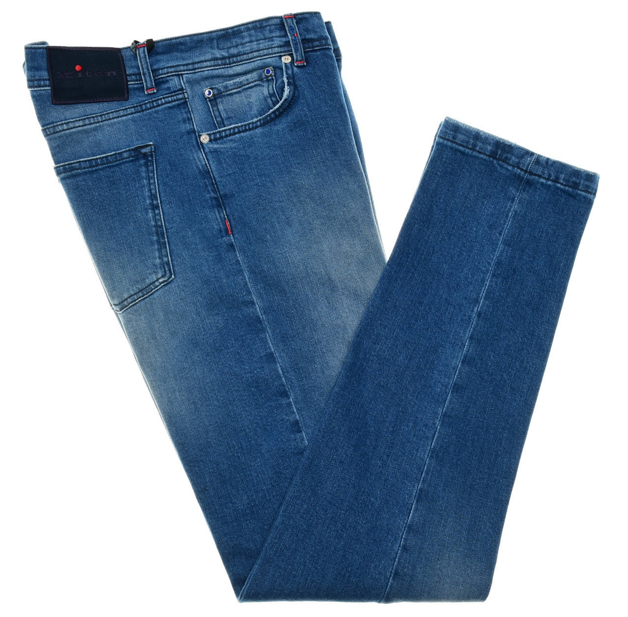 Kiton ストレートデニム 40 Kiton ストレートデニム 40 Kiton Light Blue Denim Jeans | Outlet