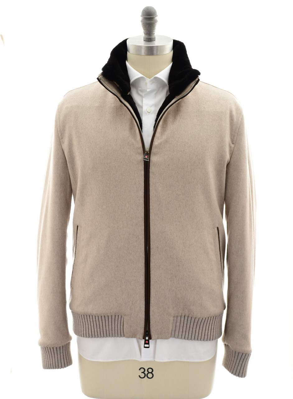 Kired Brown Cashmere Mink Coat | Sale | Luxury Menswear
