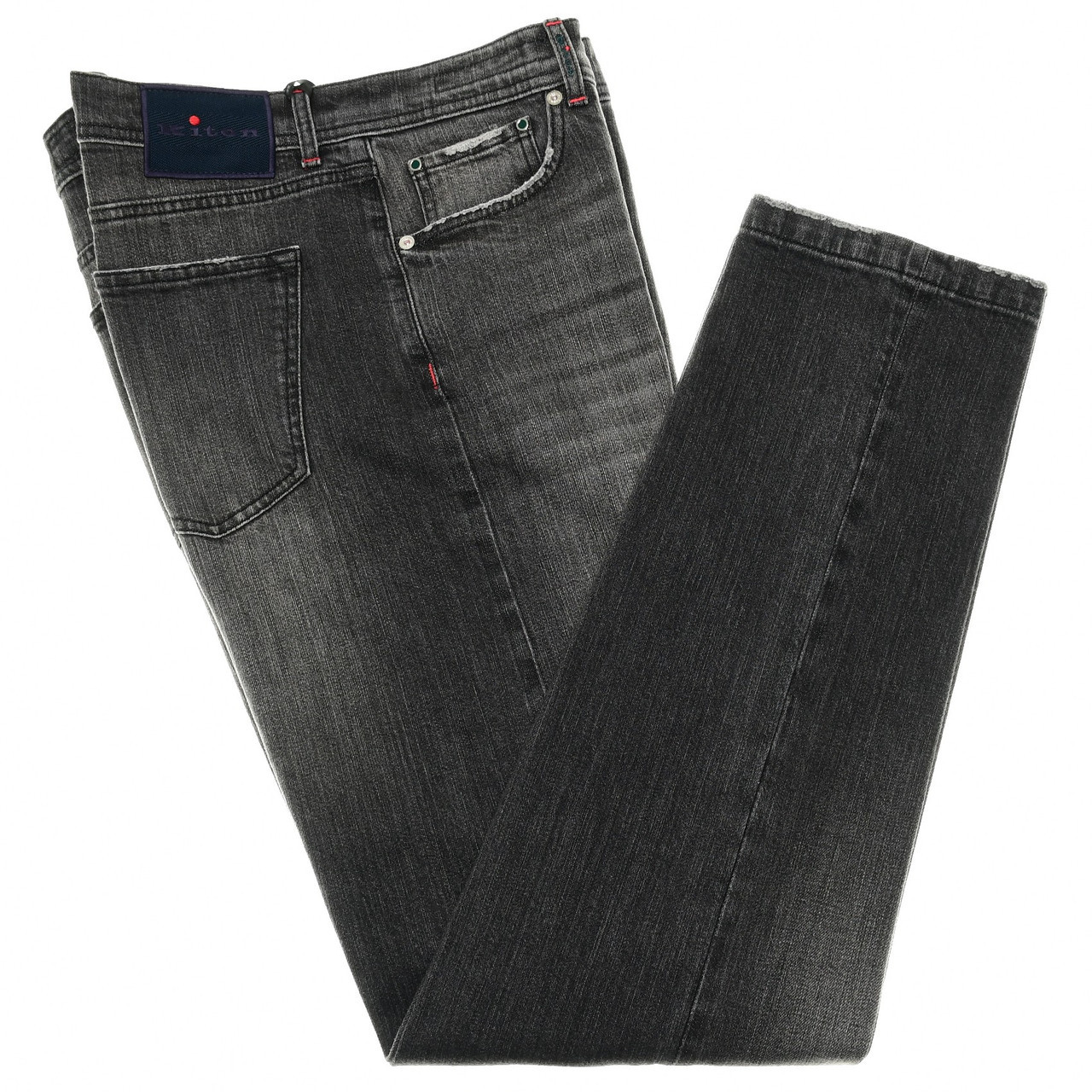 Kiton Gray Denim Jeans | Italian Designer Sale | Luxury Menswear