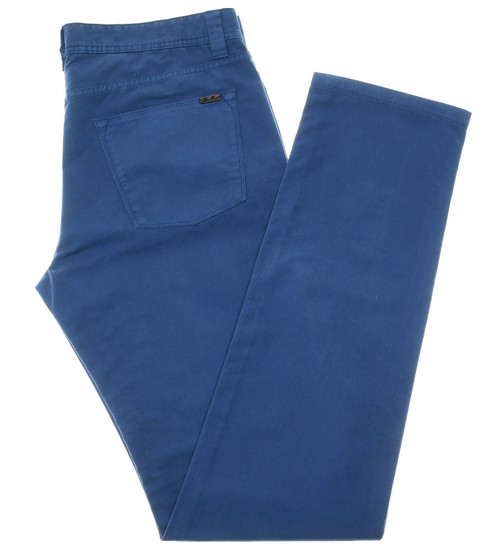 Loro Piana Blue 5 Pocket Jeans Cotton Stretch