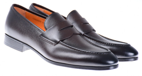 Santoni Shoes Gavin Loafers Brown