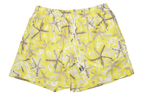 Fedeli Swim Short Maldive Airstop Yellow Brown Starfish Fedeli Swim Short Maldive Airstop Yellow Brown Starfish