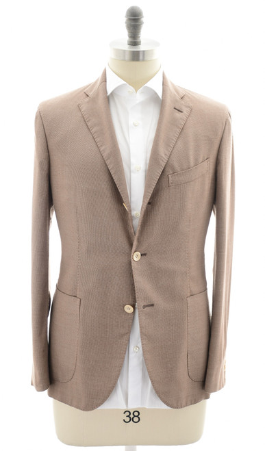 Boglioli K. Jacket Sport Coat Wool Blend Brown