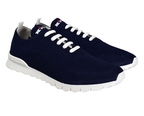 スニーカー KITON Men Sneakers 91323 USSFITSN008090306Z 89531 Black Men's sneakers in black calfskin with stitching | Kiton