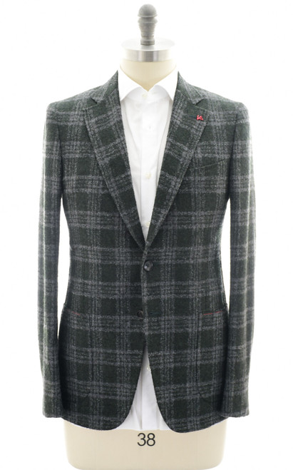 【美品】ISAIA tailored jacket green size 46 ISAIA tailored jacket green size 46 | eBay