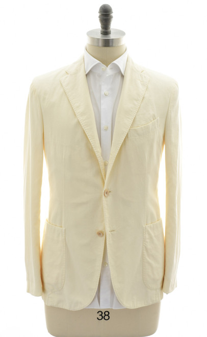 Boglioli Ivory Cotton Superfine Soft Corduroy Sport Coat