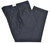 Brioni Pants 'Cortina' Light Flannel 150's Wool Size 42 Dark Gray