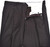 Brioni Pants 'Cannes' Flannel Size 42 Dark Brown 03PT0255