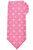 Kiton Napoli Silk Tie Pink Geometric