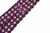 Kiton Napoli Silk Tie Purple Red Geometric 01TI1077
