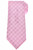 Cesare Attolini Silk Tie Pink Brown Geometric