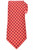 Cesare Attolini Silk Tie Red Blue Dot