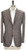 Kiton Sport Coat Jacket Cashmere Blend Size 44 Brown Blue Plaid