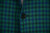 Kiton Sport Coat Jacket Cashmere Size 48L Green Blue Check 01SC0245