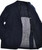 Kiton Sport Coat Jacket Wool Size 44 Navy Blue