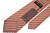Stefano Ricci Silk Tie Brown Stripe