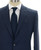 Kiton Suit Size 36 Blue Plaid